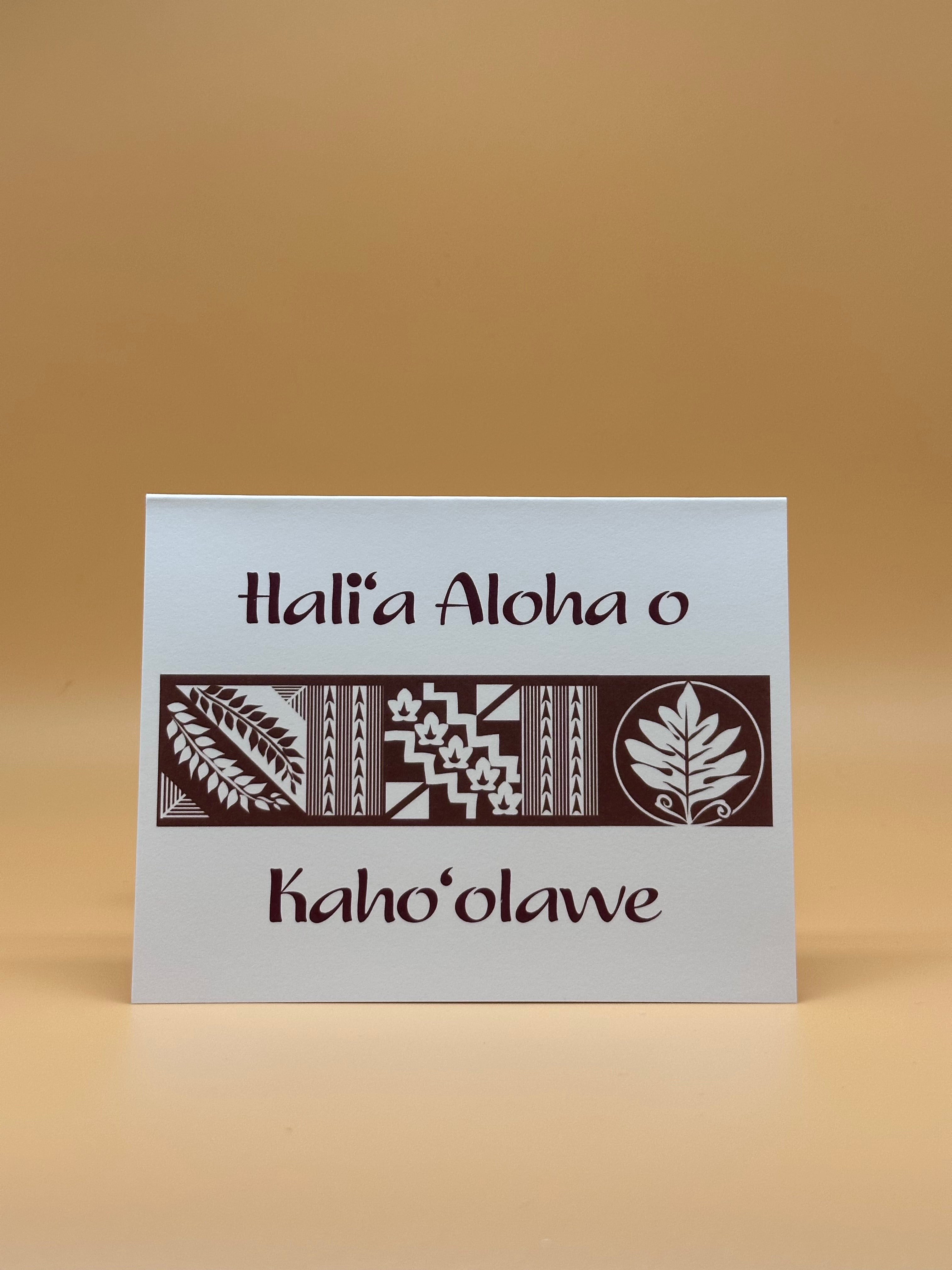 Na Manaʻo Aloha O Kahoʻolawe Cards